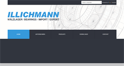 Desktop Screenshot of illichmann-waelzlager.com