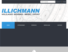Tablet Screenshot of illichmann-waelzlager.com